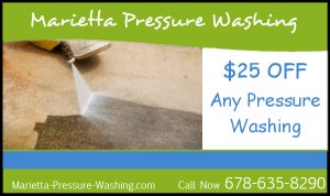 Marietta Pressure Washing $25 off any pressure washing coupon